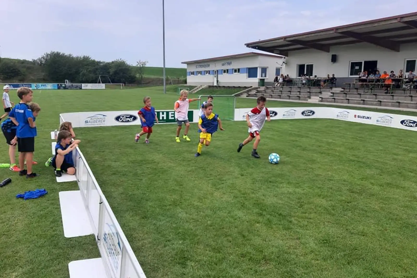 Spielszene in der Mini-Arena