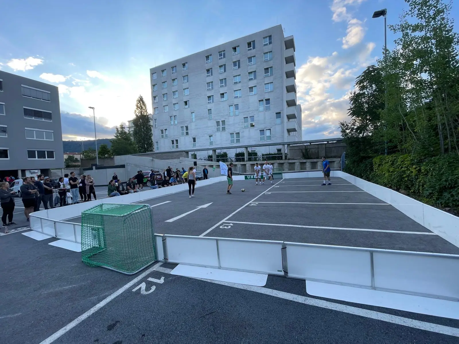 Mini-Fussballarena Eindruck 39