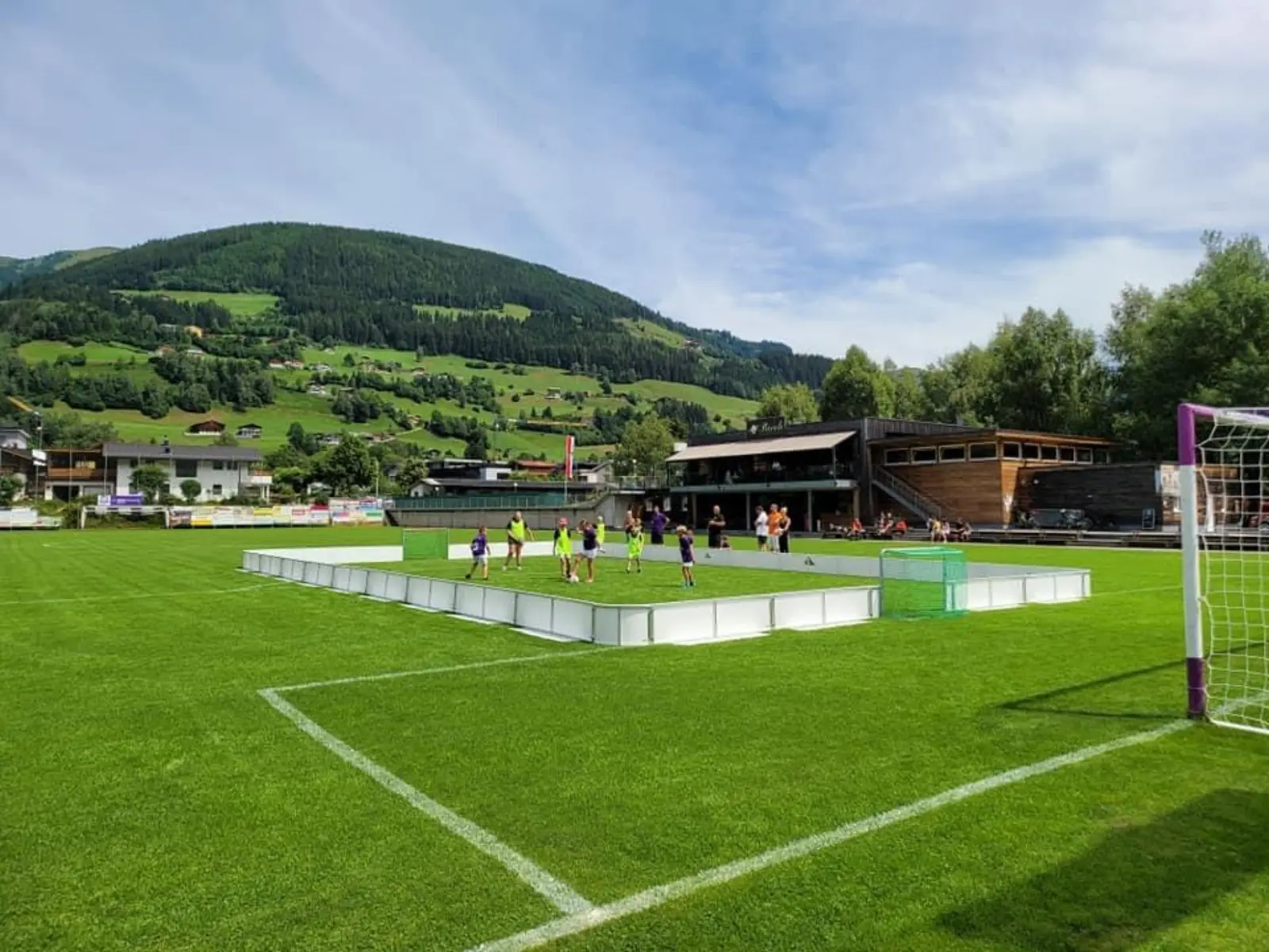 Mini-Arena — das komplette System